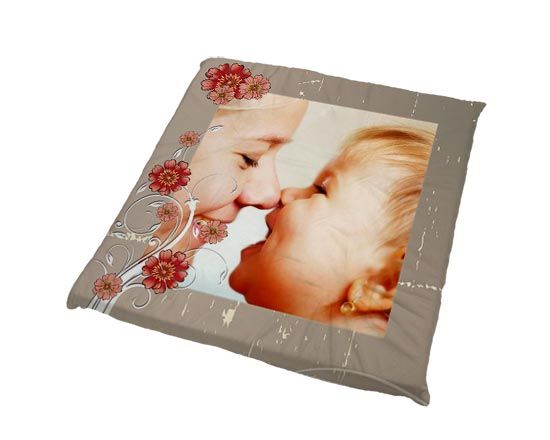 Cuscino con grafica per la festa della mamma