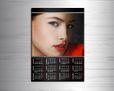 Calendario magnetico A3 Simply black