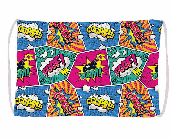 Mascherina per Bambini Pop Art