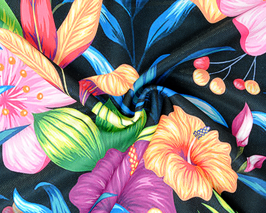 stampa di immagini su sciarpa in poliestere