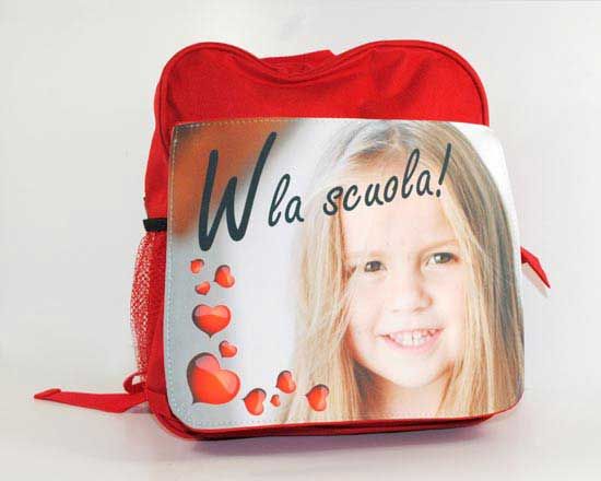 Zaino Scuola Personalizzato