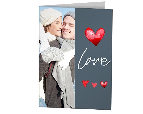 Cards personalizzata lateralmente