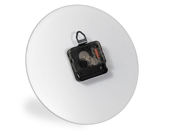 Immagine retro orologio tondo vetro