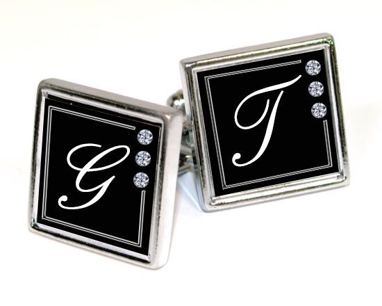 Gemelli personalizzati quadrati con iniziali