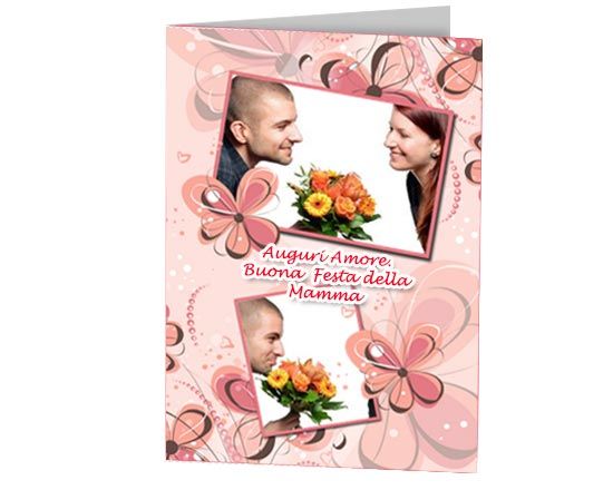 biglietto di auguri - Cards con grafica festa della mamma