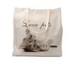 Shopper in Juta 36x39 Love Pets