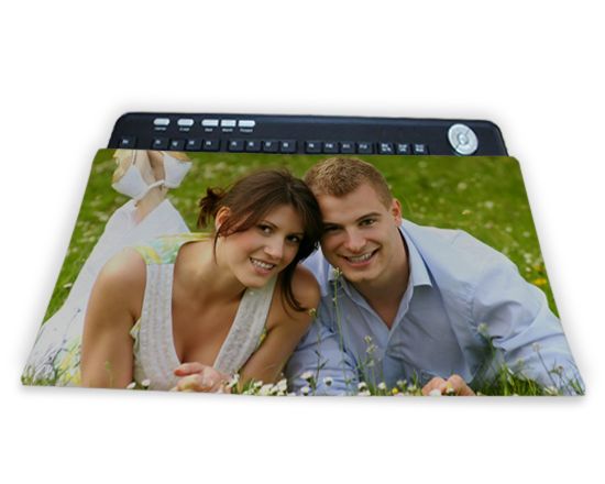 personalizza copri tastiera in tessuto con foto