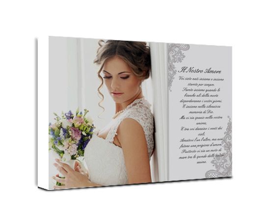 realizza una bellissima tela con grafica