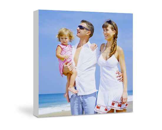 foto di famiglia su tela personalizzata