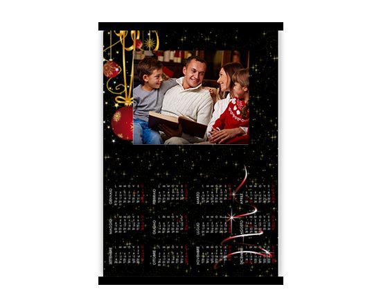 Calendario A4 Christmas in the dark
