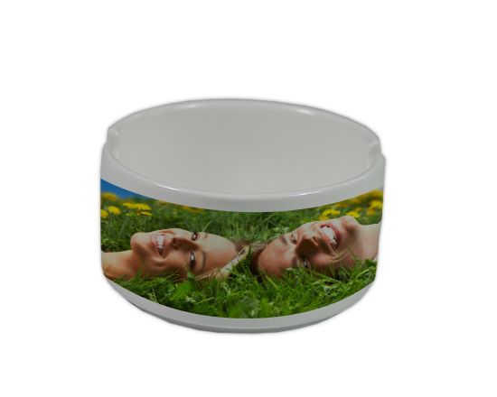 foto stampate su posacenere