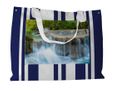 Fasce blu per la tua borsa mare