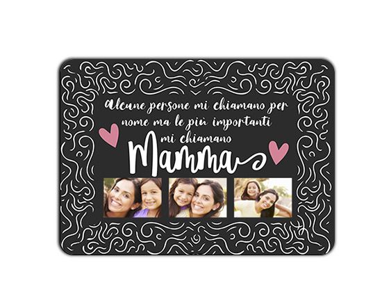 Calamita Rettangolare 8,8x6,8 Citazione mamma