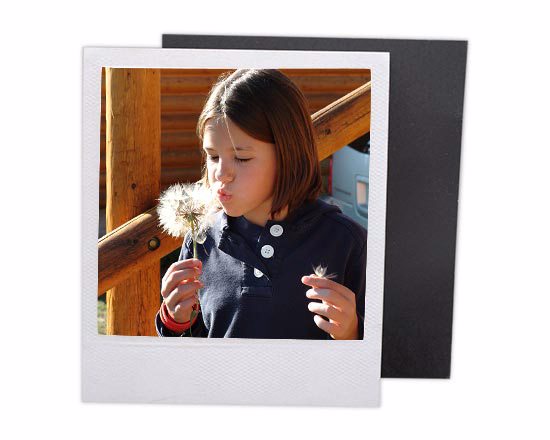 crea magnete polaroid