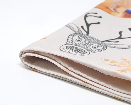 Runner personalizzato con grafica e foto in poliestere