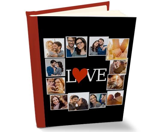 Album Retro Pelle Lovely collage