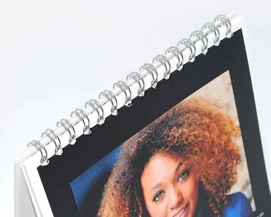 rilegatura spirale calendario da tavolo