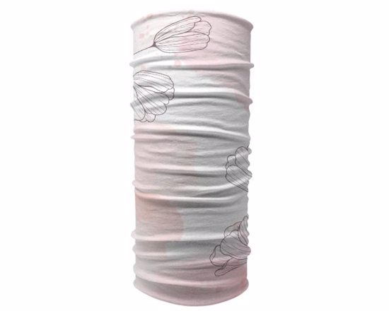 Scaldacollo in poliestere fiori