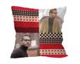 Il cuscino personalizzato con pois colorati