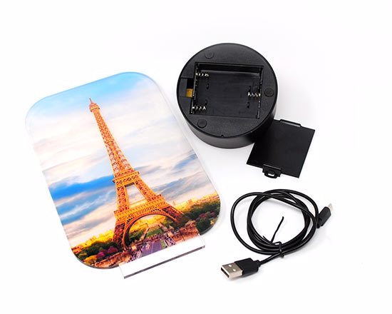 lampada led con cavetto usb