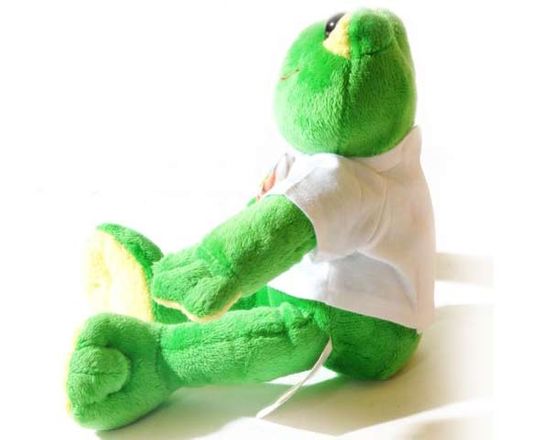 Peluche personalizzabile con stampa sulla magliettina
