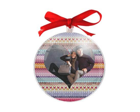 Palla di Natale tonda Sweet Christmas