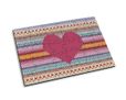 Puzzle in legno con grafica con cuore centrale