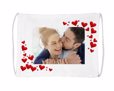 Mascherina Basic cornice di cuori