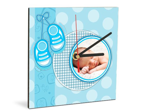 orologio con foto con quadrante con numeri