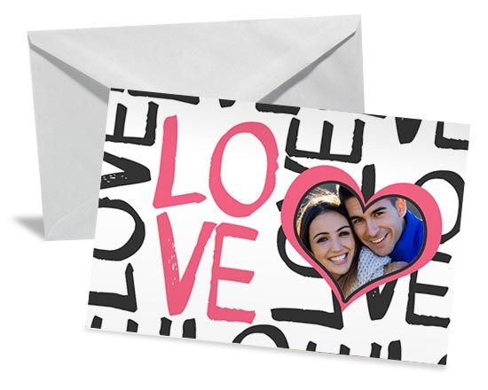 Bigliettino Auguri Love words
