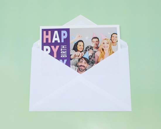 crea biglietti auguri con busta inclusa