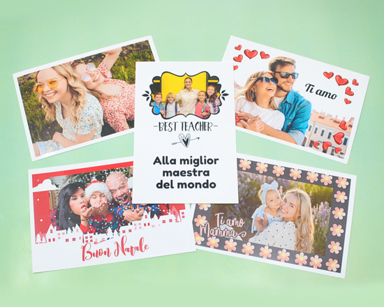 Biglietti auguri, scegli tra le tante grafiche a disposizione