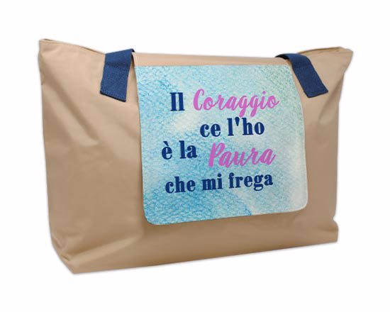 Borsa fashion Coraggio e paura