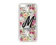 Cover Silicone iPhone 5C Zebrato con fiori