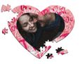 Puzzle cuore A4 Words of love