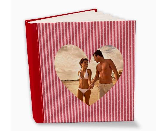Album 26x30 con grafica love rigata