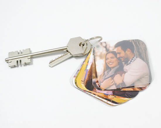 piccolo e pratico Portachiavi fotolibro personalizzato