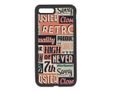 Cover in silicone iPhone 7 Plus con grafica vintage