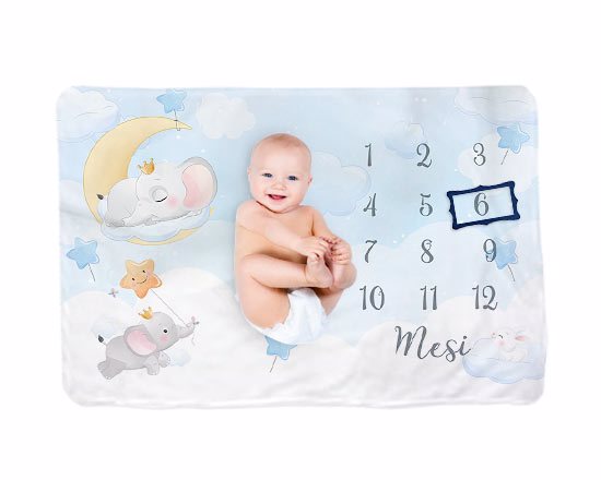 Coperta con grafica "Complimese" personalizzabile