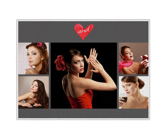 Collage su Tela senza Telaio