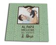 Puzzle quadrato masonite con grafica per il papà