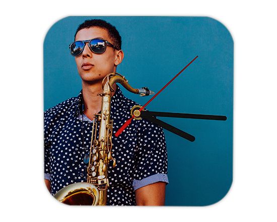 orologio in legno da tavolo