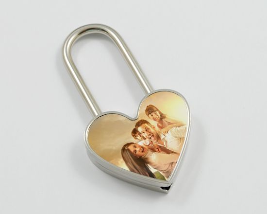 stampa lucchetto cuore