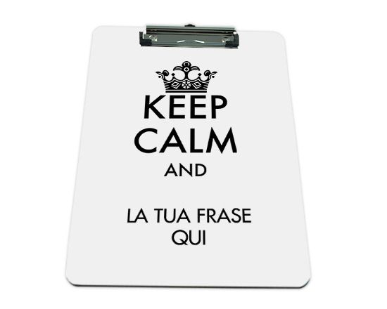 Portablocco A4 Keep calm