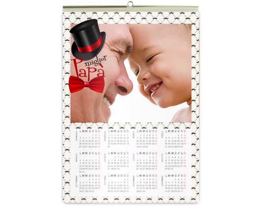 Calendario Pag. Singola per la festa del papà