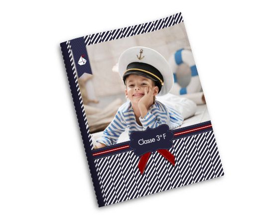 Copertina stile marinaio con fiocco