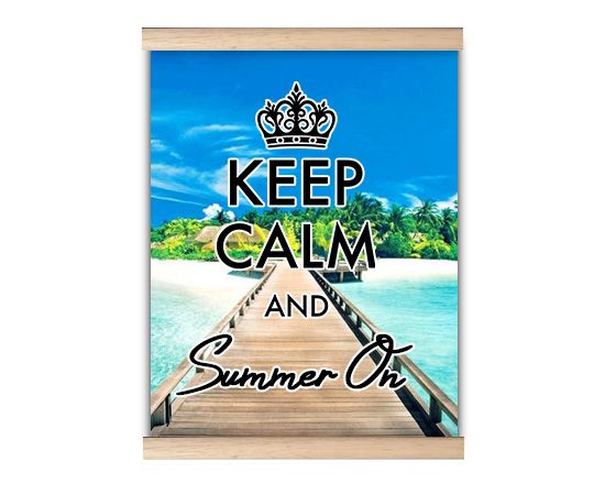 Il Keep calm per il tuo arazzo personalizzato