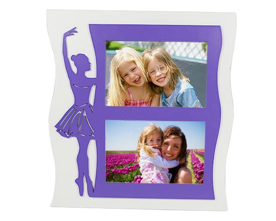 cornice foto ballerina due riquadri