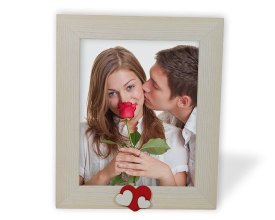 cornice grande con cuori