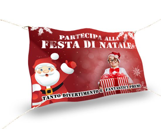 Crea banner per festa di natale